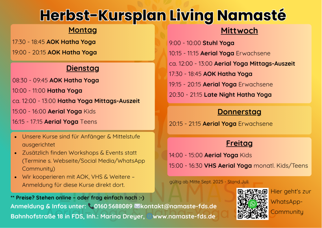 Yoga Freudenstadt, Marina Dreyer