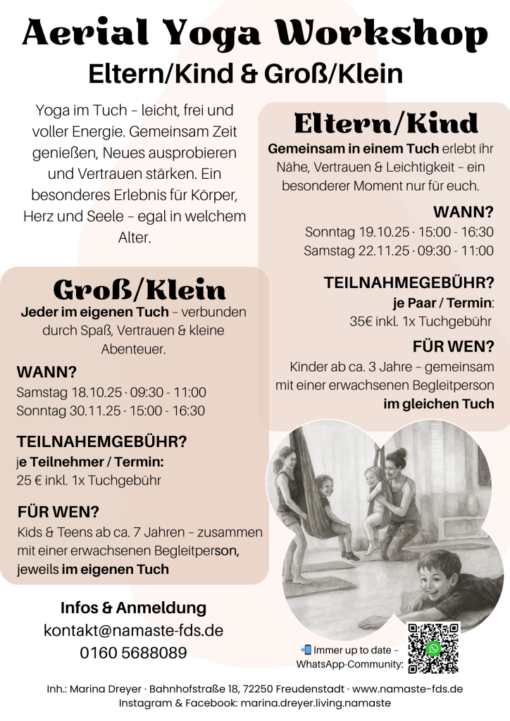 Aerial Yoga Workshops Freudenstadt