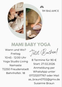 Living Namasté, Mami Baby Yoga, Susanne Braun