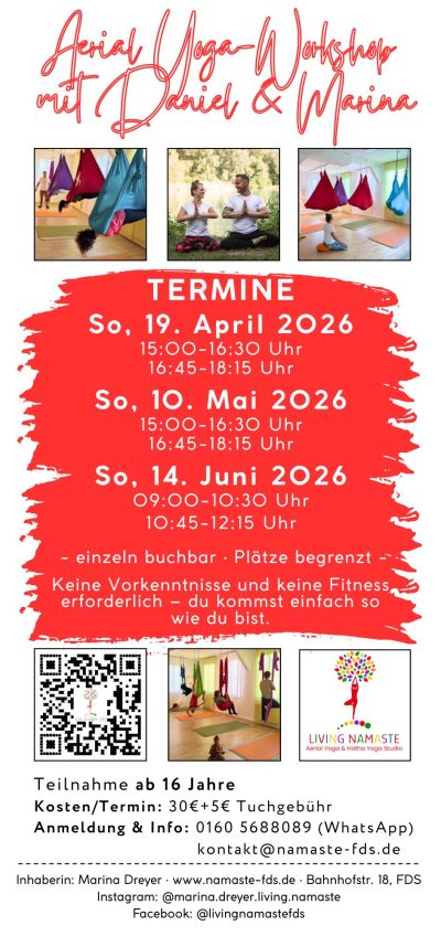 Yoga Freudenstadt; Aerial Yoga, Marina Dreyer