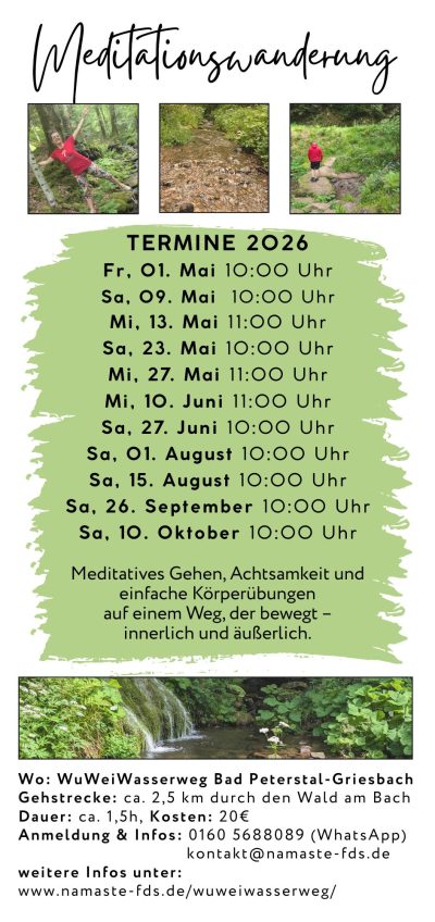 WuWeiWasserweg Living Namasté, Marina Dreyer, Anna Karina Cassinelli Vulkano