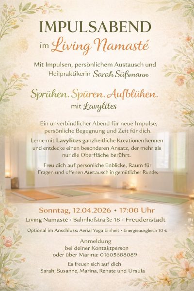 Lavylites Kreationen, Living Namasté, Ganzheitlich